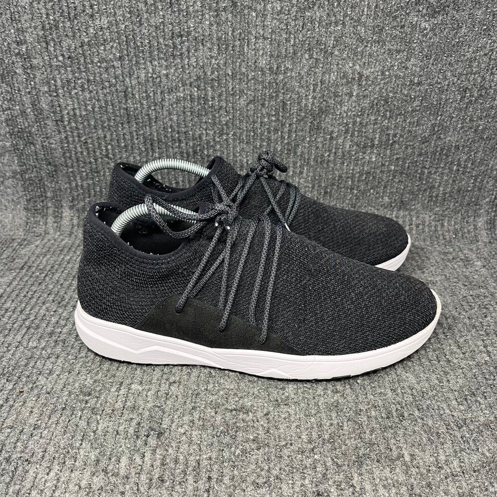 Vessi Cityscape‎ Black White Waterproof Lace Up Sneakers Shoes Mens Size 10